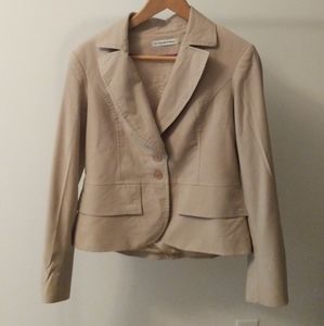 Jacqueline Conoir khaki jacket size 10
